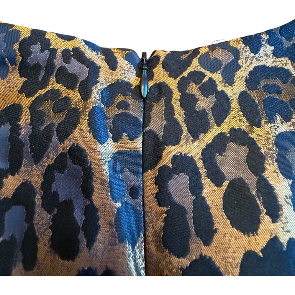 Fashion Nova Leopard Print Mini Dress 2X Brown Black NWT - Picture 12 of 16
